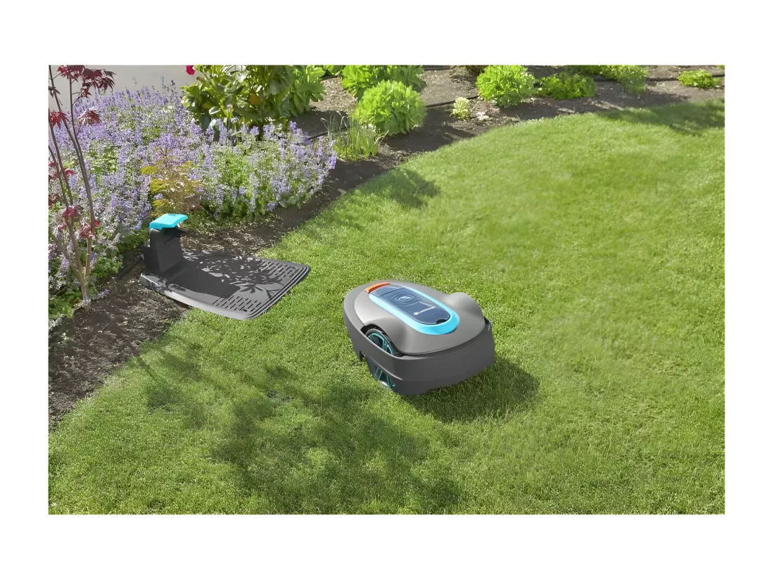 GARDENA Tondeuse Robot Smart SILENO Life 750 | Tond sous la pluie et passages étroits, App, Silencieux, Robot de Tonte