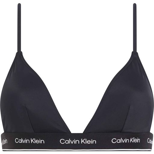Calvin Klein Triangle Bikinitop, Black, L