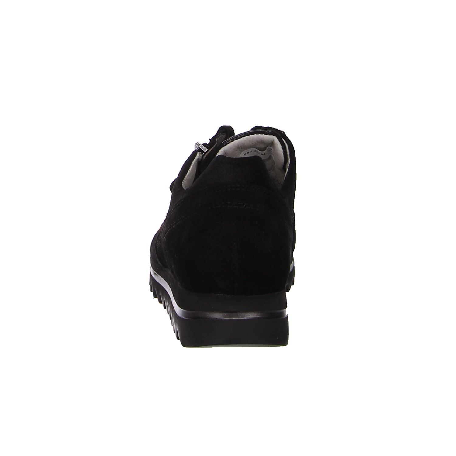 Waldläufer Sneaker schwarz schwarz