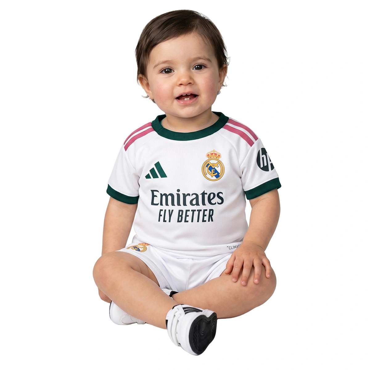 Conjunto adidas Real Madrid Primeiro equipamento 2026-2027 Bebé