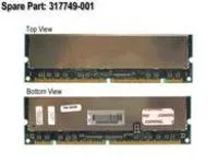 HPE - SDRAM - modul - 256 MB - DIMM 168-PIN - 100 MHz / PC100 - registreret - ECC