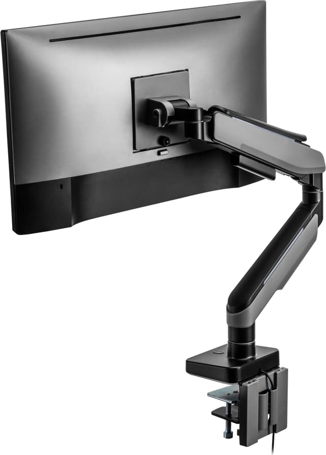 Essentials Heavy-Duty RGB Gaming-skærmarm (sort)