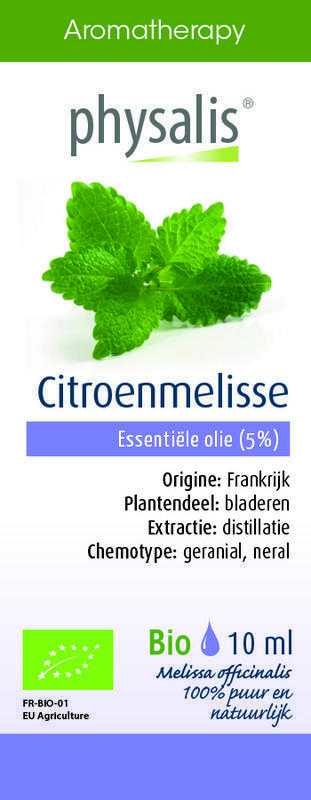 Physalis Citroenmelisse 5% Bio 10 ML