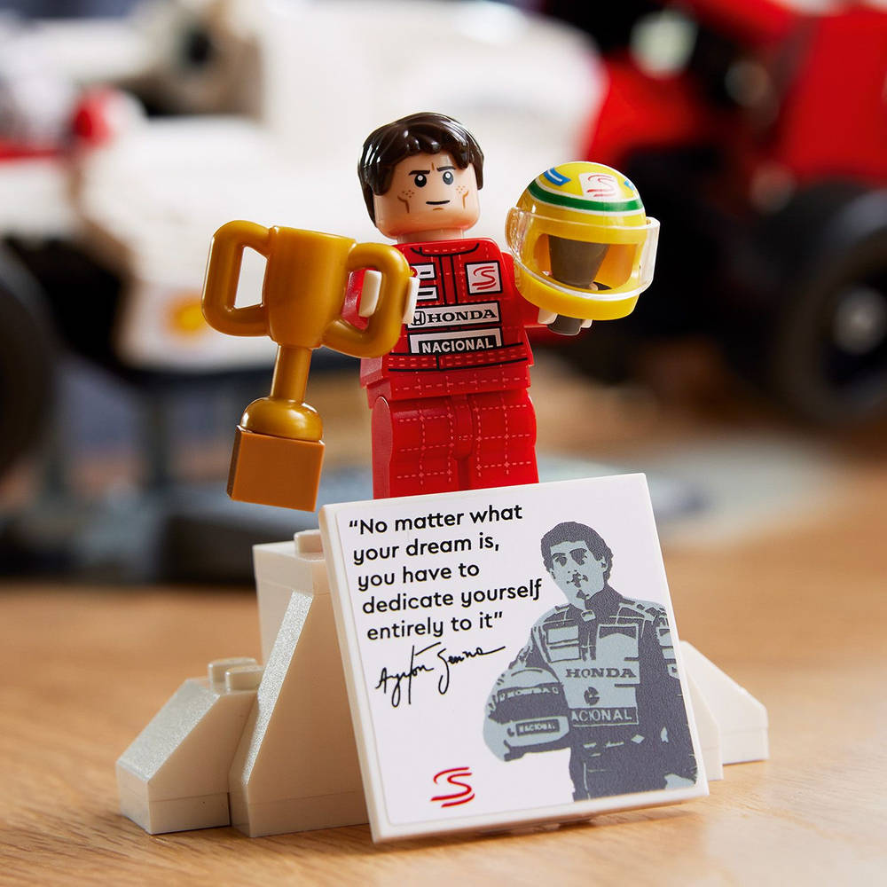 LEGO Icons McLaren MP4/4 en Ayrton Senna 10330