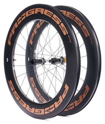 Paire de roues Progress Space Disc LTD | 12x100/12x142 mm | Center Lock | Campagnolo N3W