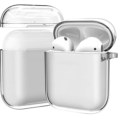 Just In Case etui til Apple AirPods 1/2 - gennemsigtig