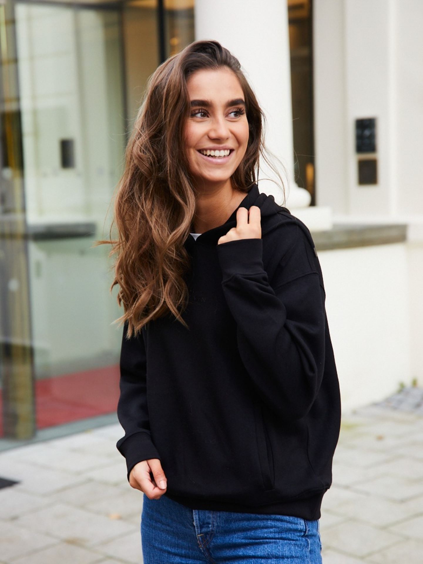 Ima Logo Hood Sweatshirt