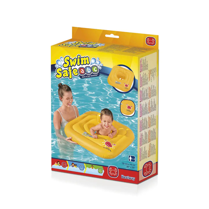 Bouée siège carrée Swim Safe A 1-2 ans