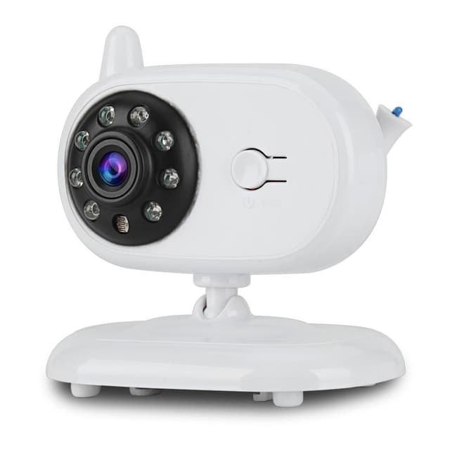 2.4G Digital trådløs 3,5 tommer farve LCD babymonitor 5m Night Vision SP850