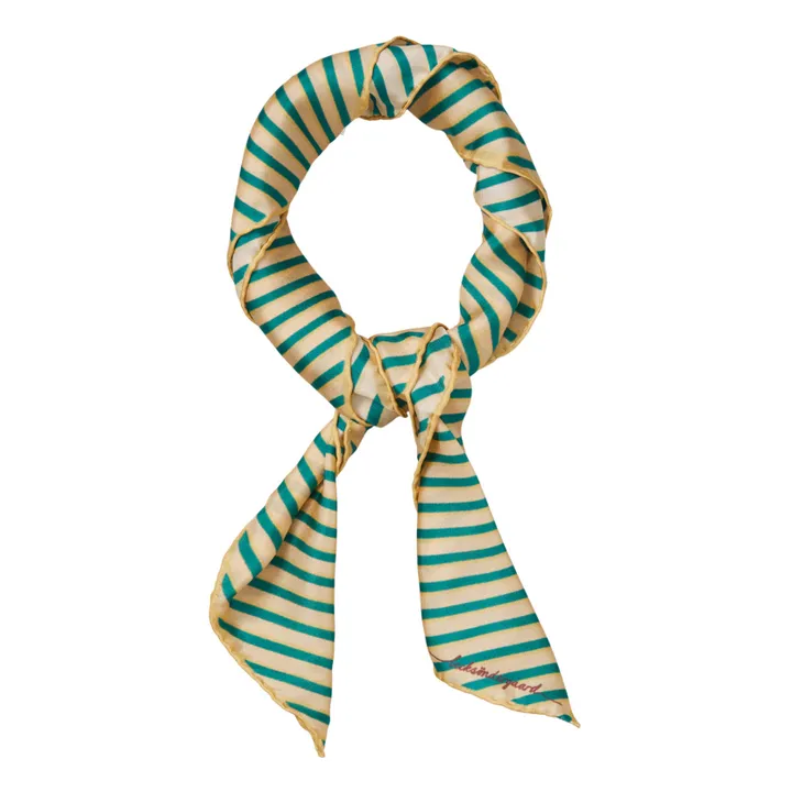 Becksöndergaard Foulard Sia Lillet Soie | Vert