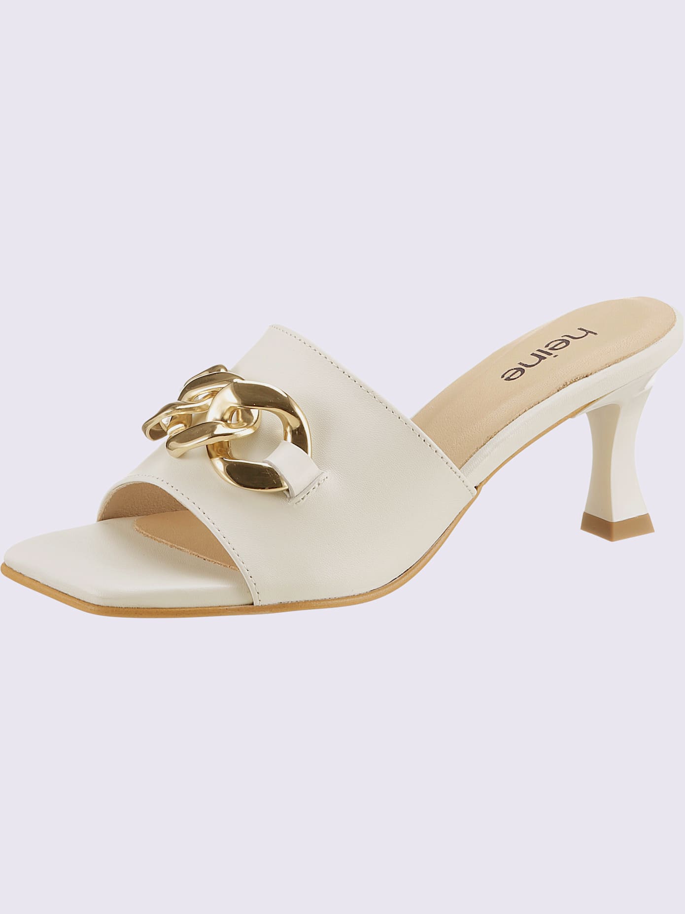Mules cuir nappa de vache
