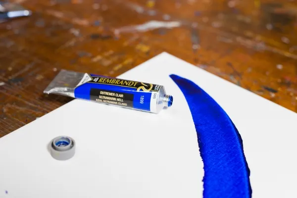 Rembrandt Oil Colour Tube Ultramarine Light 505
