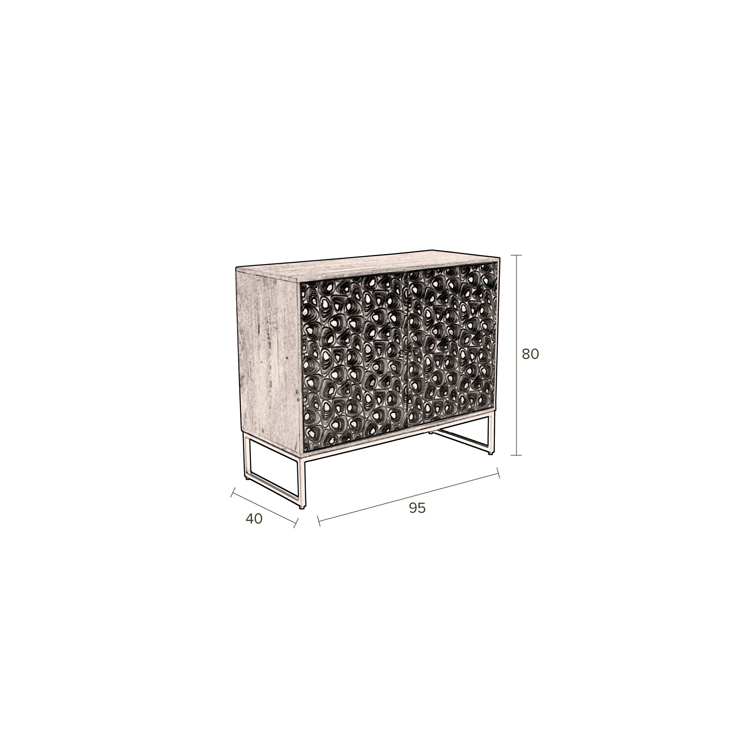 Dutchbone Meena Dressoir