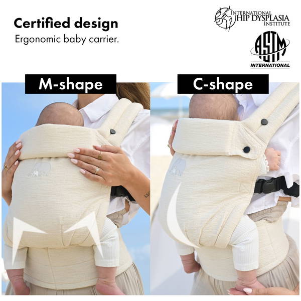 DERYANDERYAN   Amora Babytrage creme
