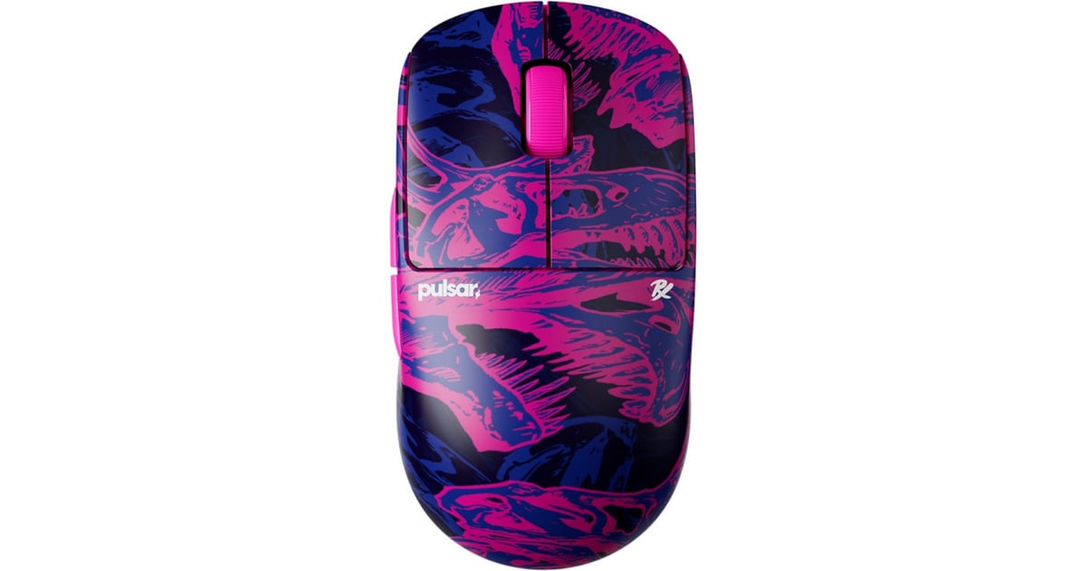 PulsarX2 v3 Mini Wireless Gaming Mouse - PRX Edition  (Lila, 32000 DPI)