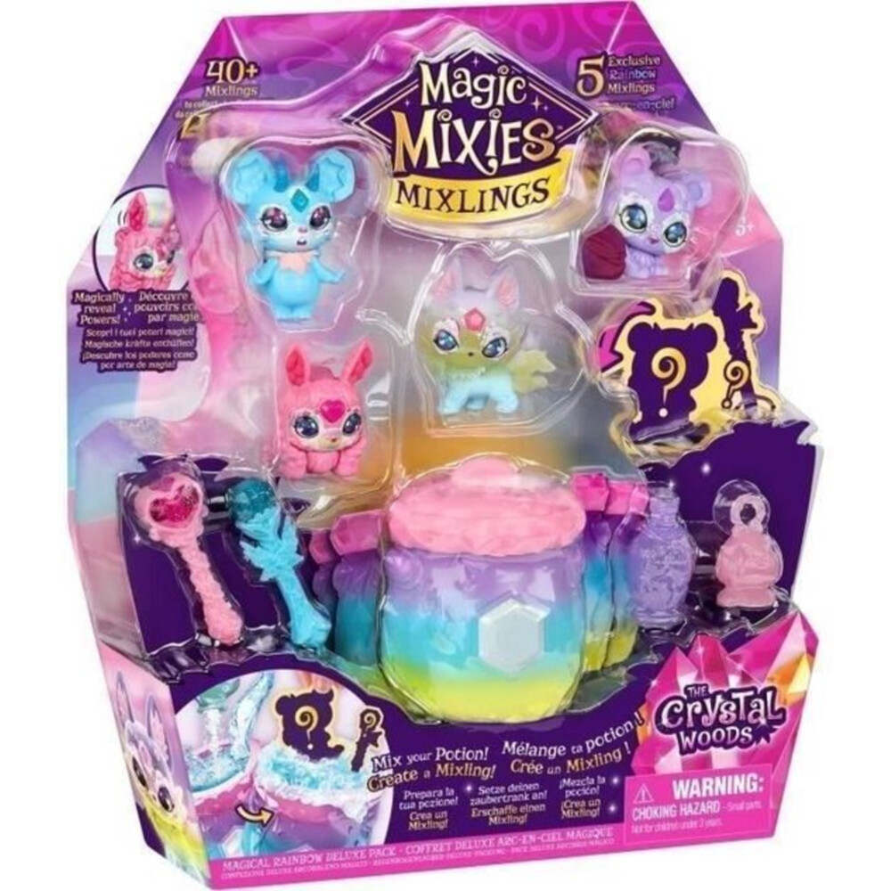 Moose Toys Magic Mixies Mixlings Regenboog Deluxe 5-pack