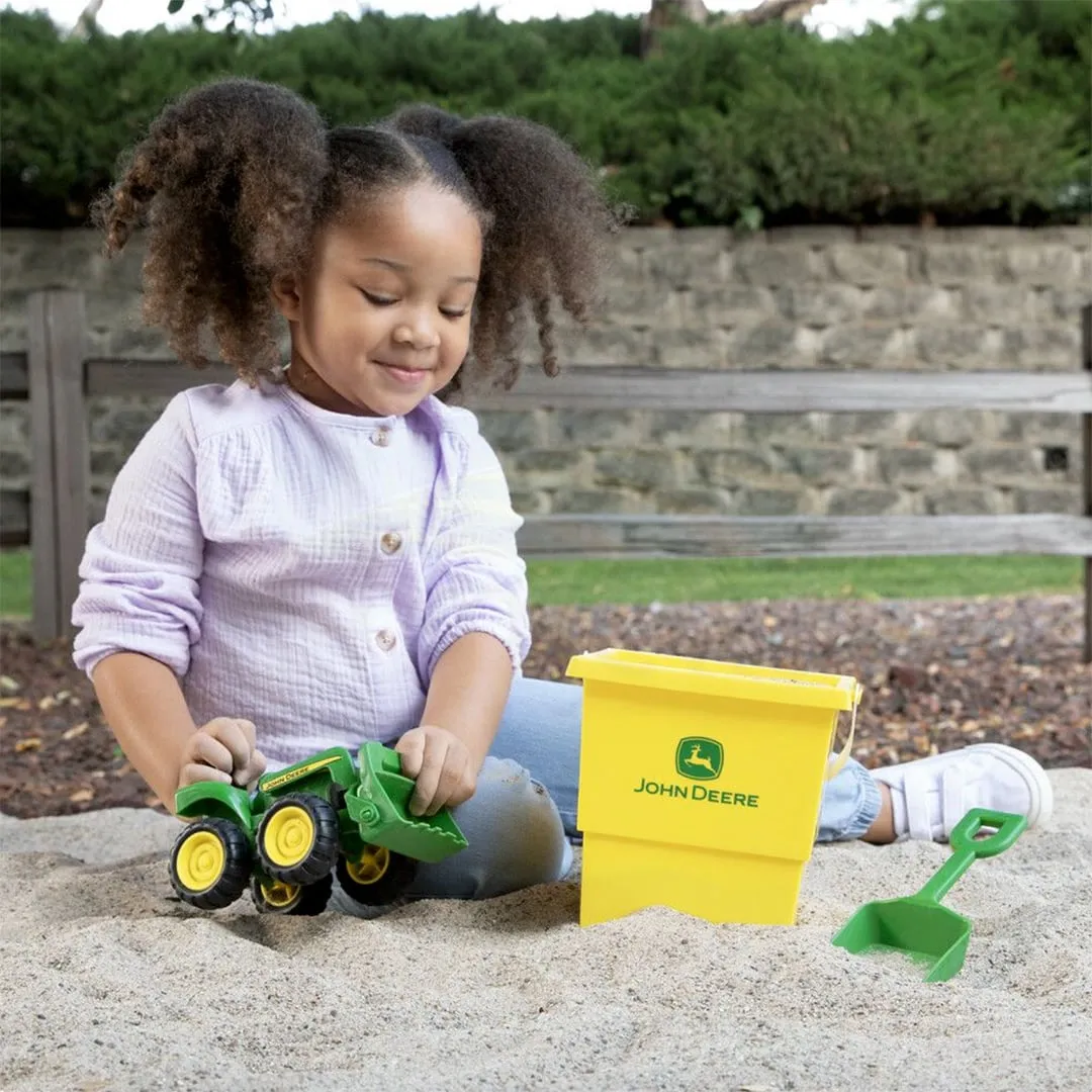 John deere Seau avec Pelle et Camion John Deere