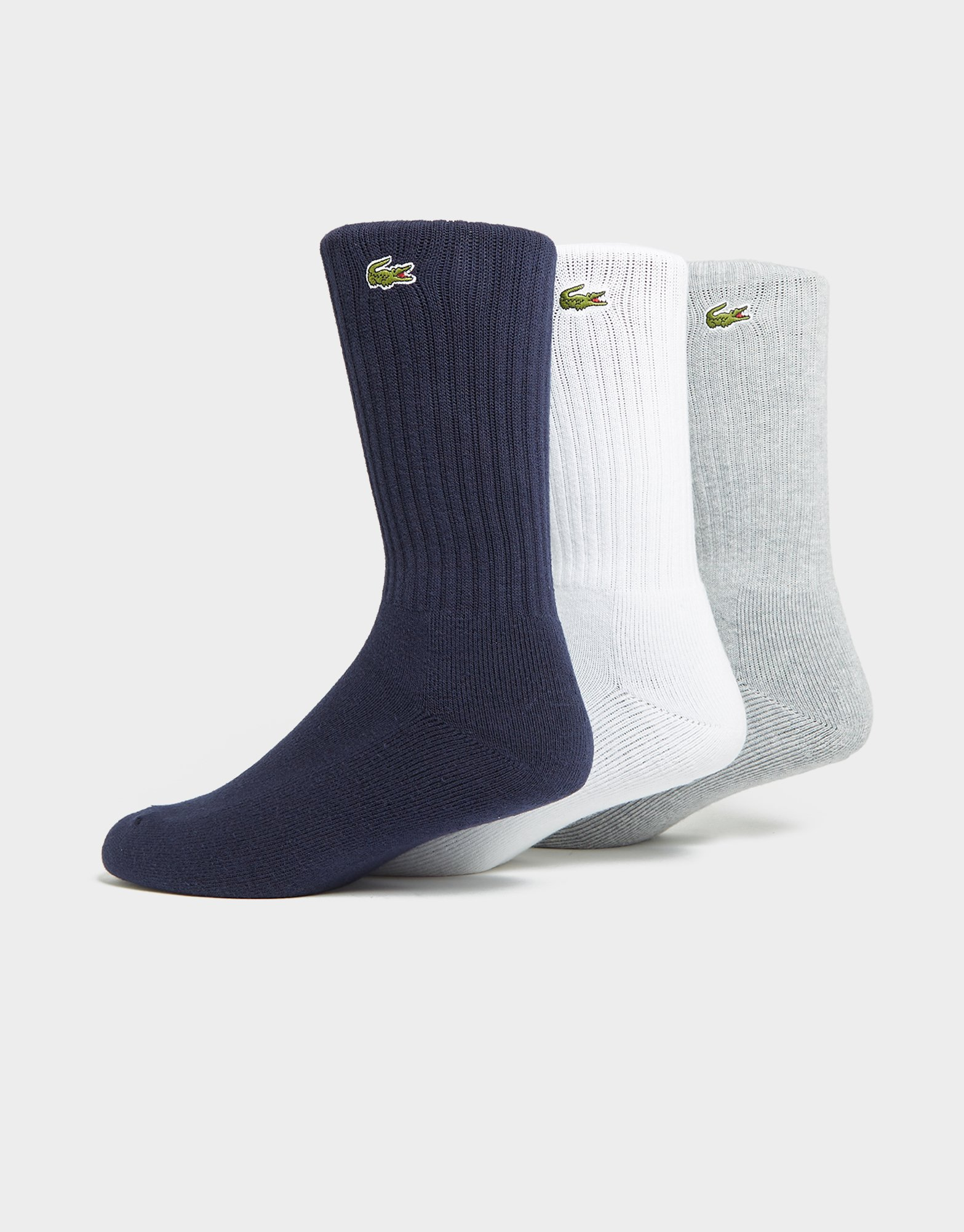 Lacoste Lot 3 paires de chaussettes de sport Homme