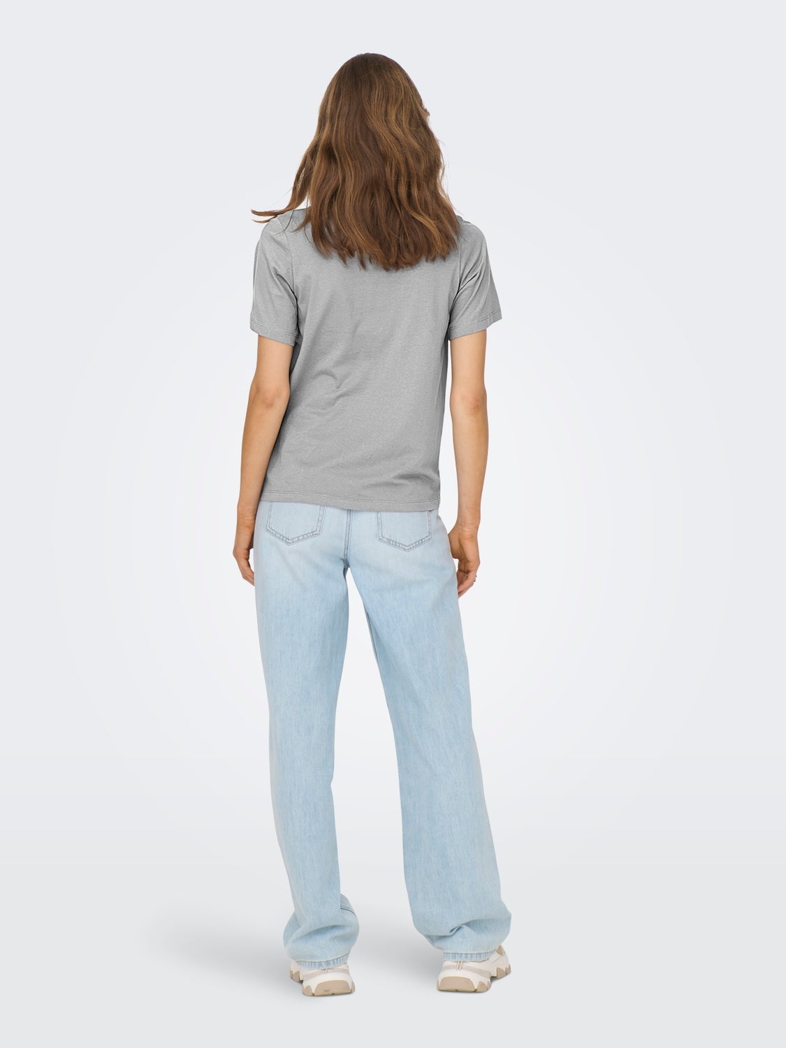 JDYPISA T-shirt Light Grey Melange