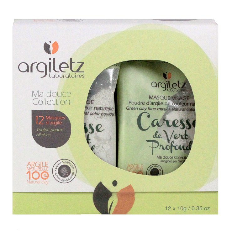 Ma douce collection masque 12x10g caresse de vert profond