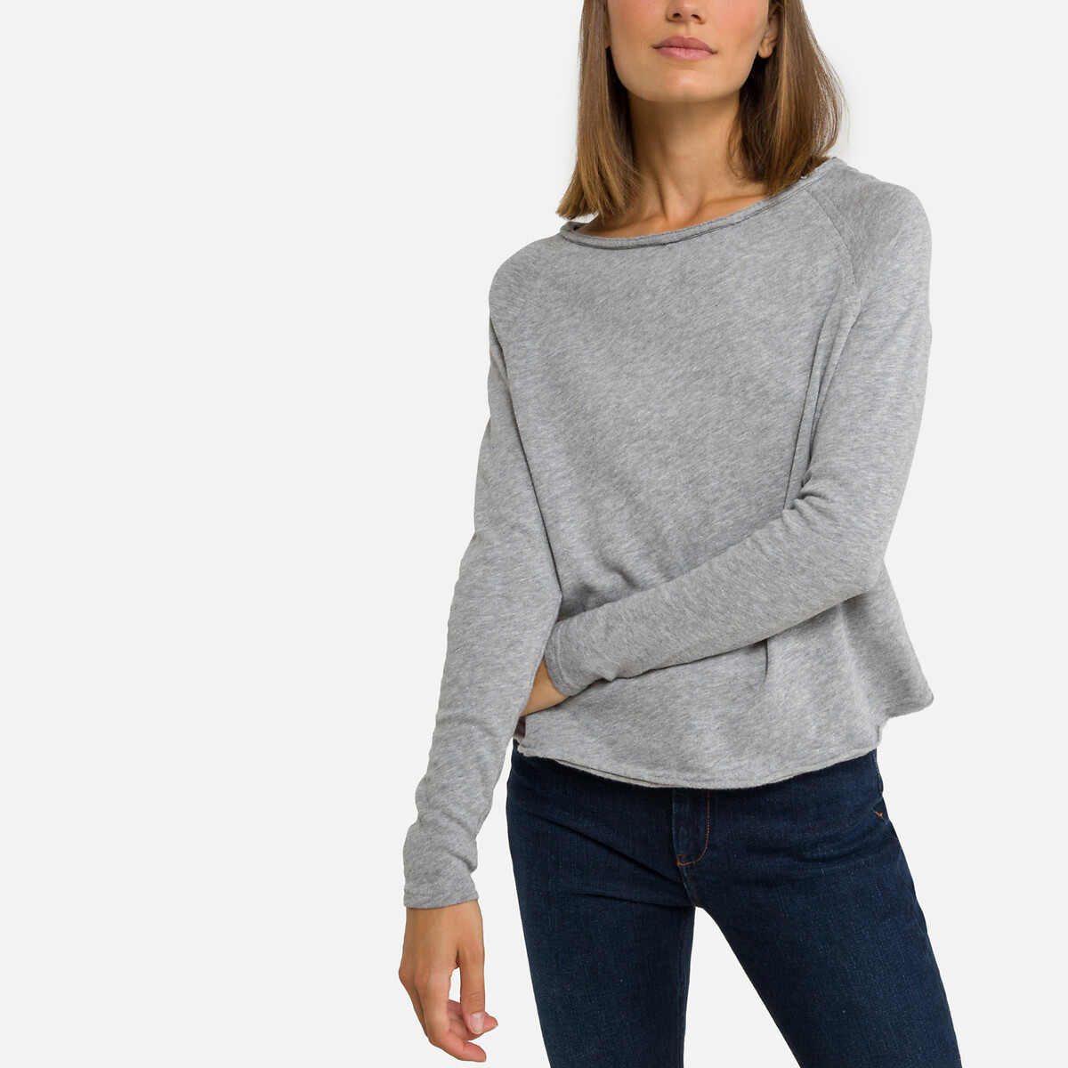 AMERICAN VINTAGE<br>Camiseta Sonoma de gola redonda e mangas compridas
