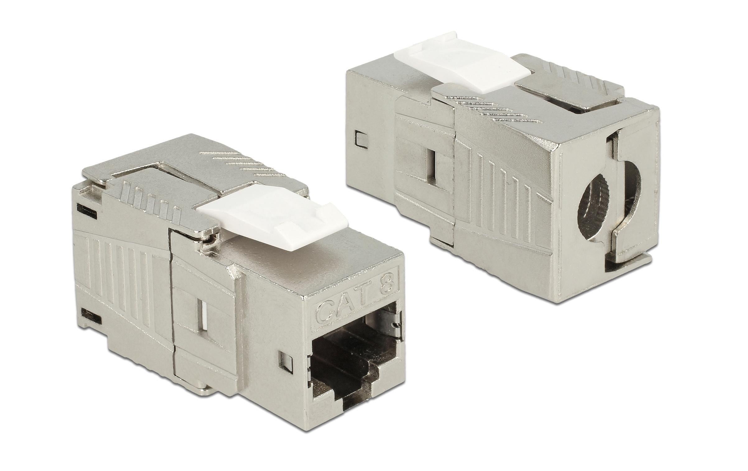 Keystone-Modul RJ-45 Cat.8 geschirmtKeystone-Modul