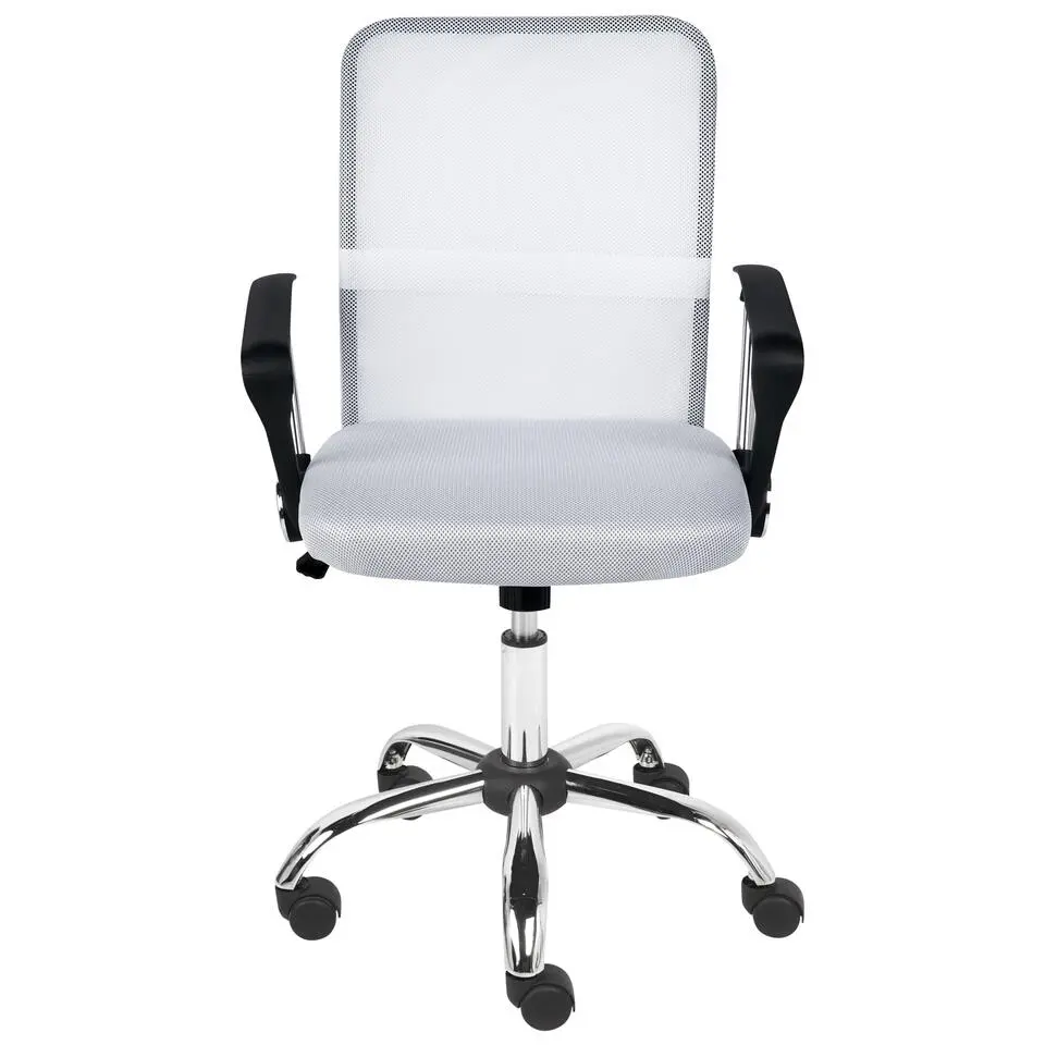 BEST - Bureaustoel - Wit - Mesh