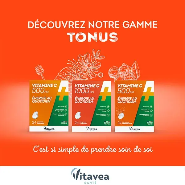 Vitavea Vitamina C 1000mg Energia Diária Eco Pack 60 comprimidos