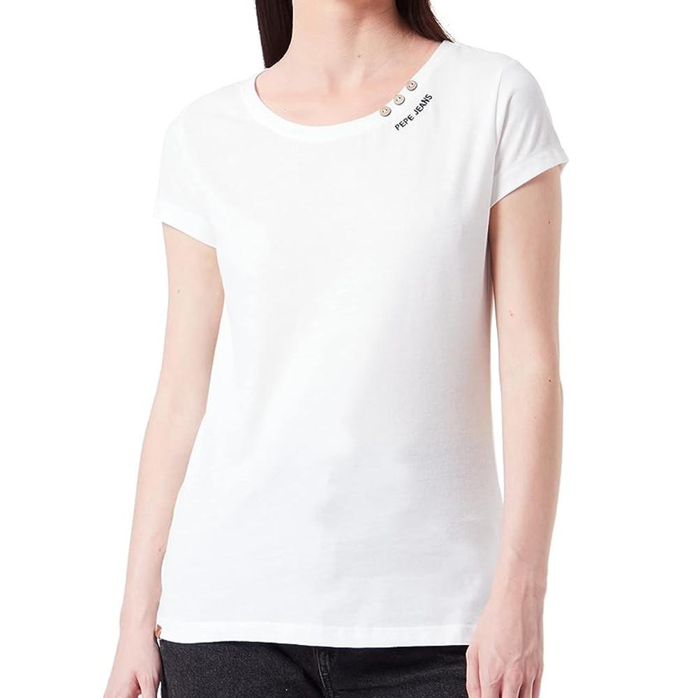 Pepe jeans T-shirt Blanc Femme Pepe jeans Ragy