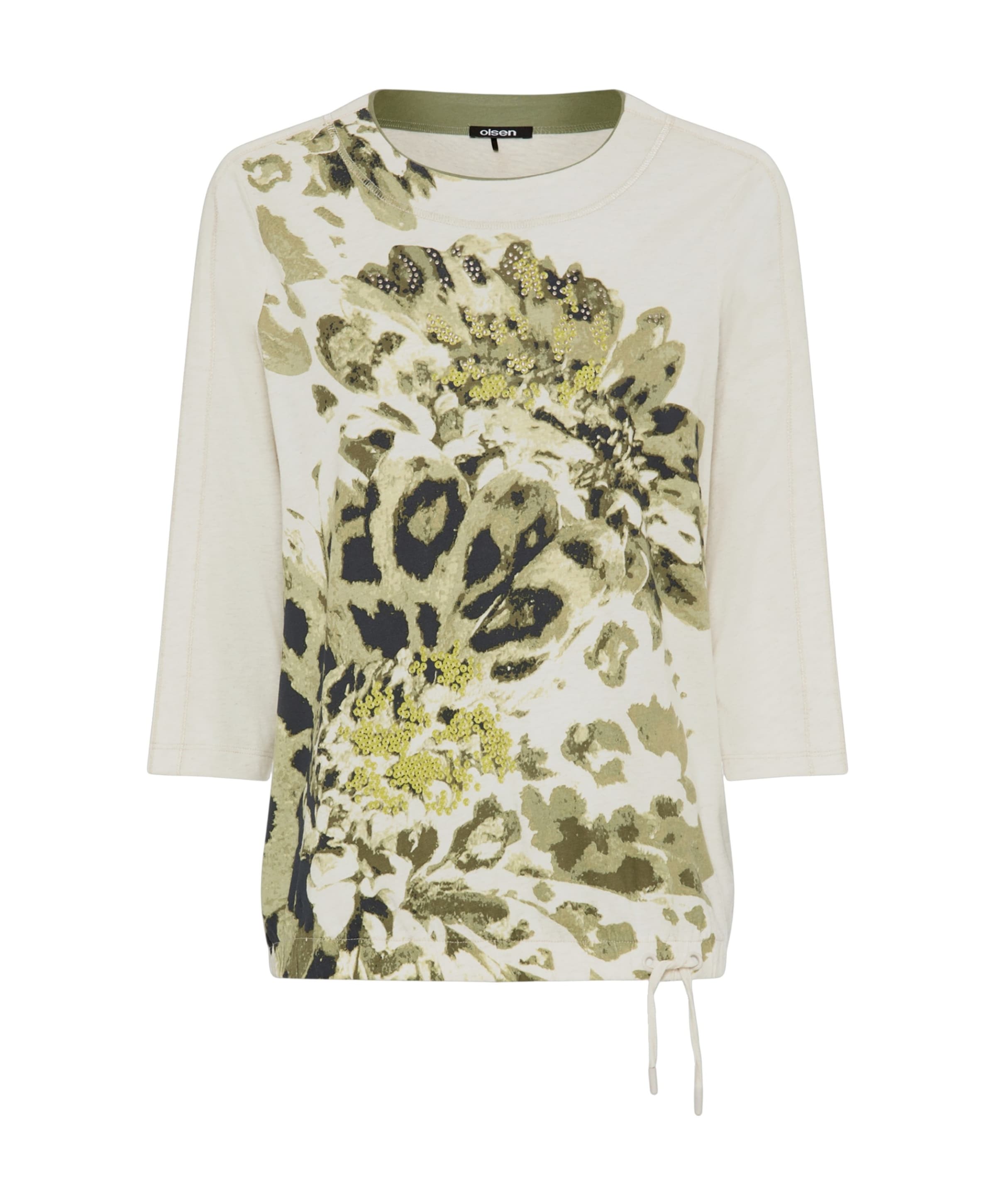 Olsen Dames longsleeve groen