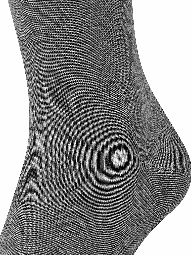 FALKE Kniestrümpfe TIAGO steel melange grau