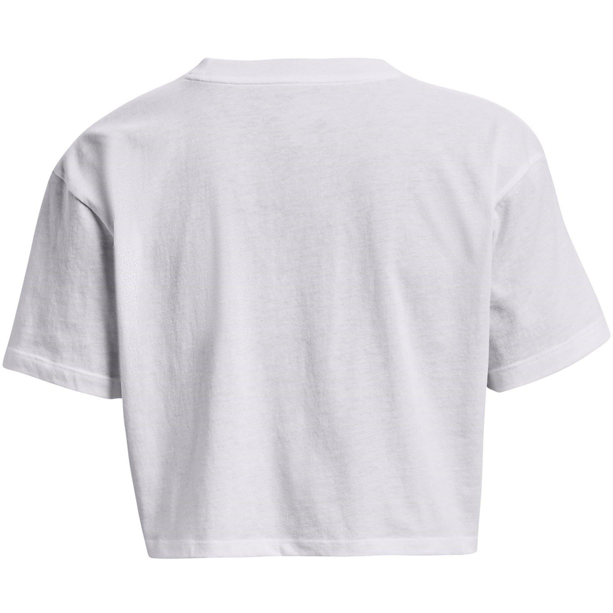 Under Armour Logo Crop Short Seeve T Shirt