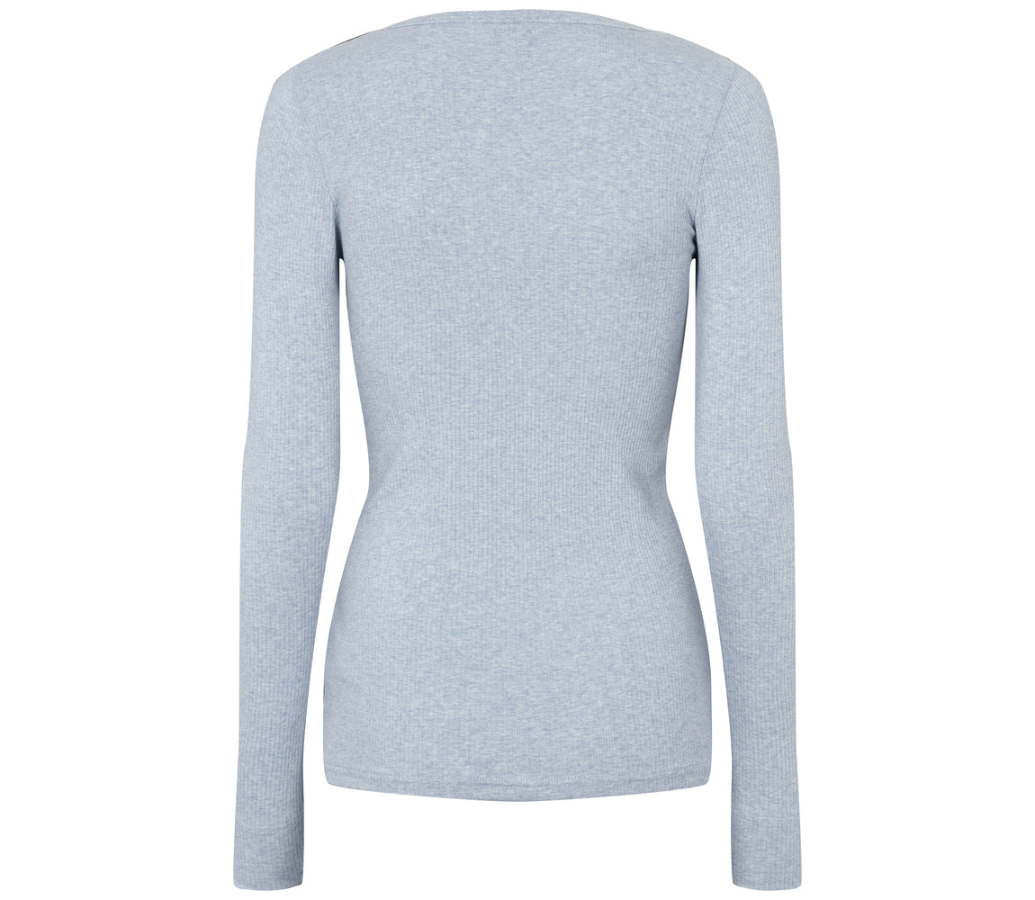 Plain Tee W, T-shirt - Fresh Air Mel.
