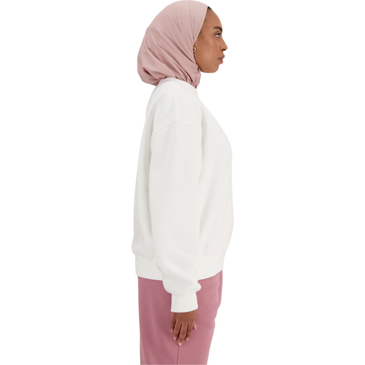 New Balance Iconic Collegiate Crew Sweatshirt Dame