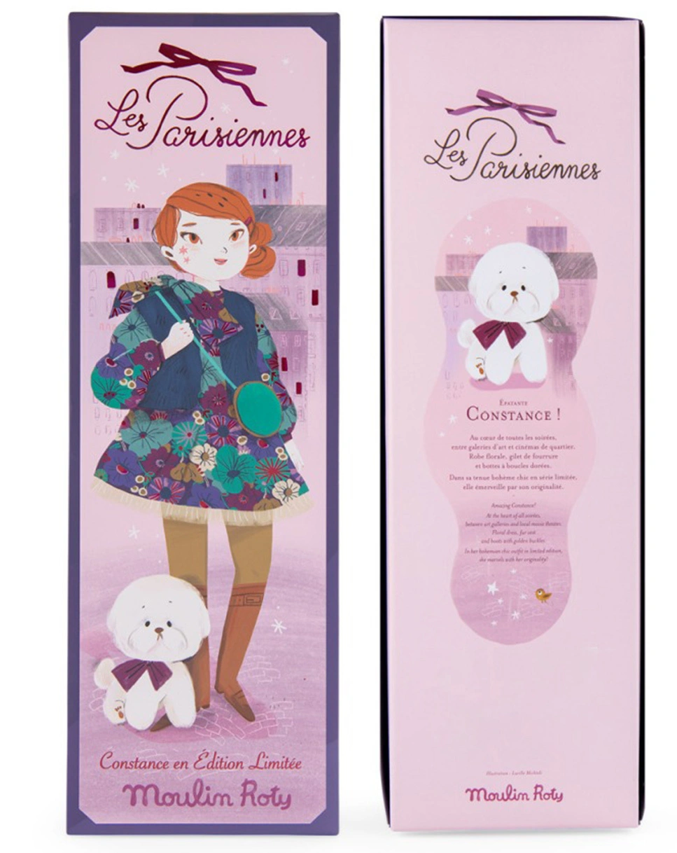Puppe MADAME CONSTANCE in bunt