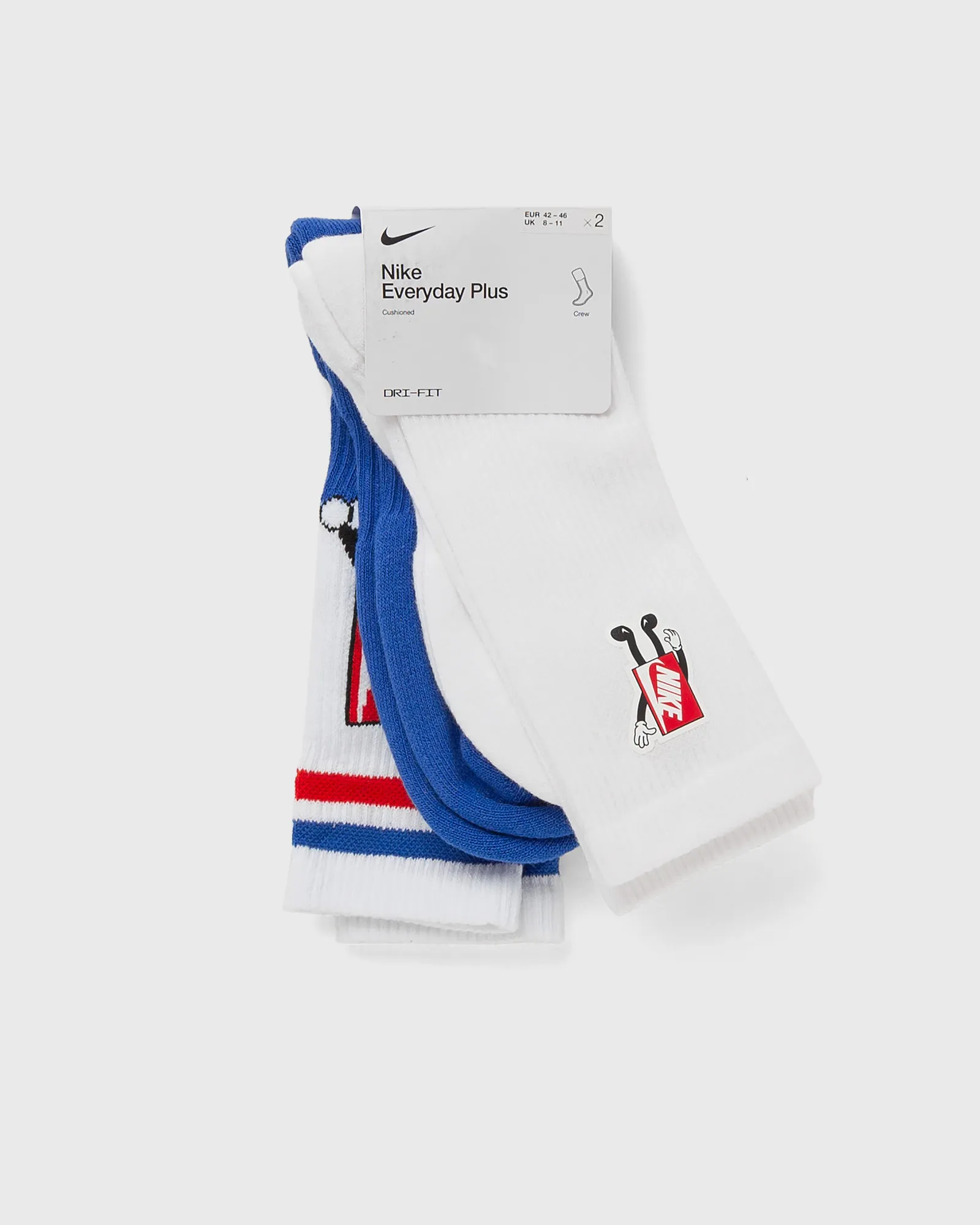 Nike Everyday Plus Cushioned Crew Socks (2 Pairs)