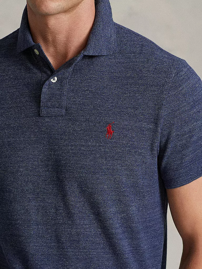 POLO RALPH LAUREN Poloshirt Custom-Slim-Fit blau