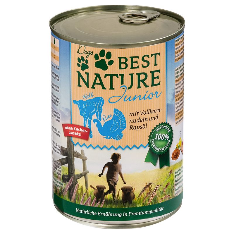 Best Nature Junior 6 x 400 g pour chiot