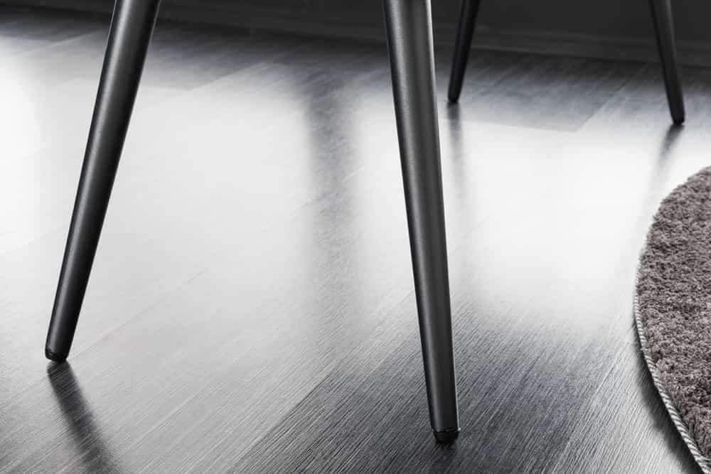 Design Sitzbank BOUTIQUE 100cm grün Cord schwarze Metallbeine