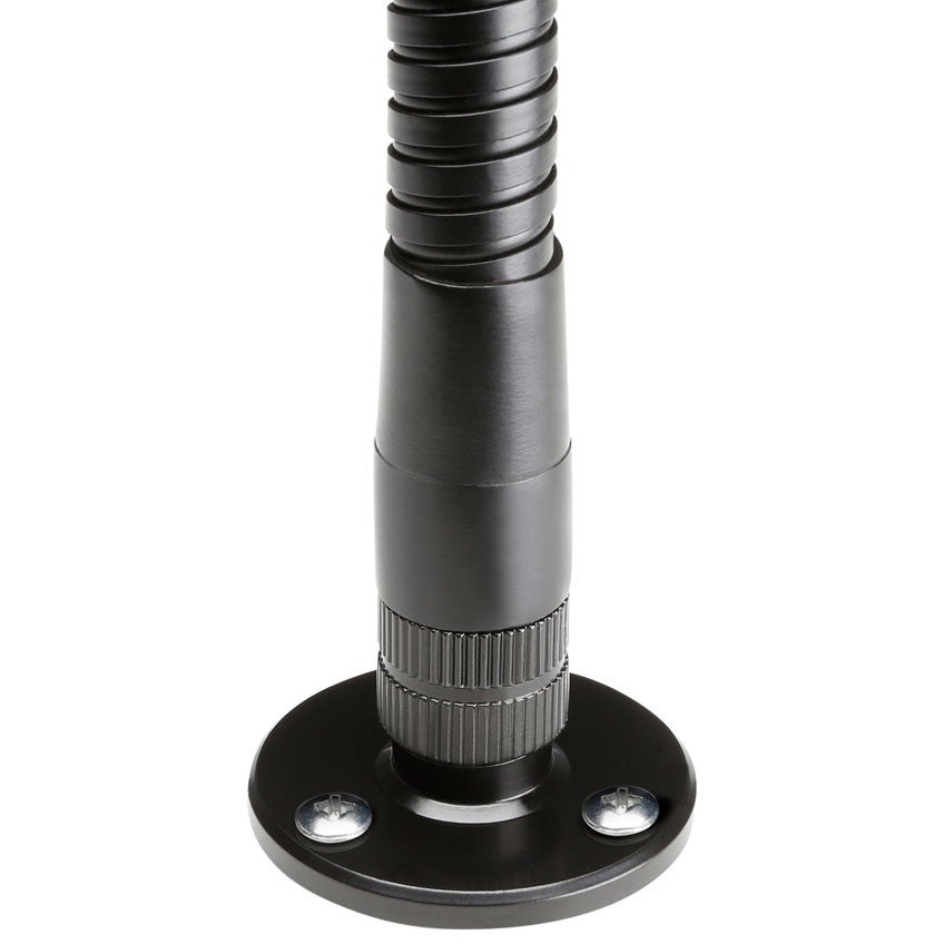 Adam Hall D 921 BLK zwanenhals montageplaat