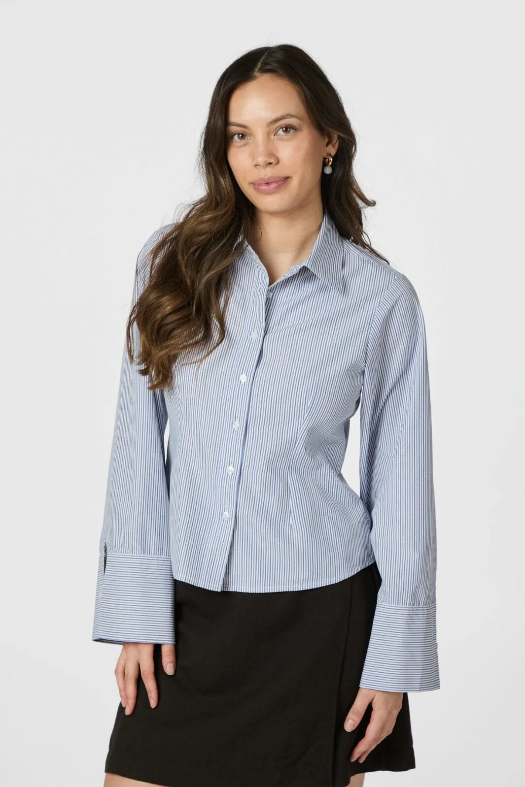 Neo Noir Rosa Double Stripe Shirt 166145