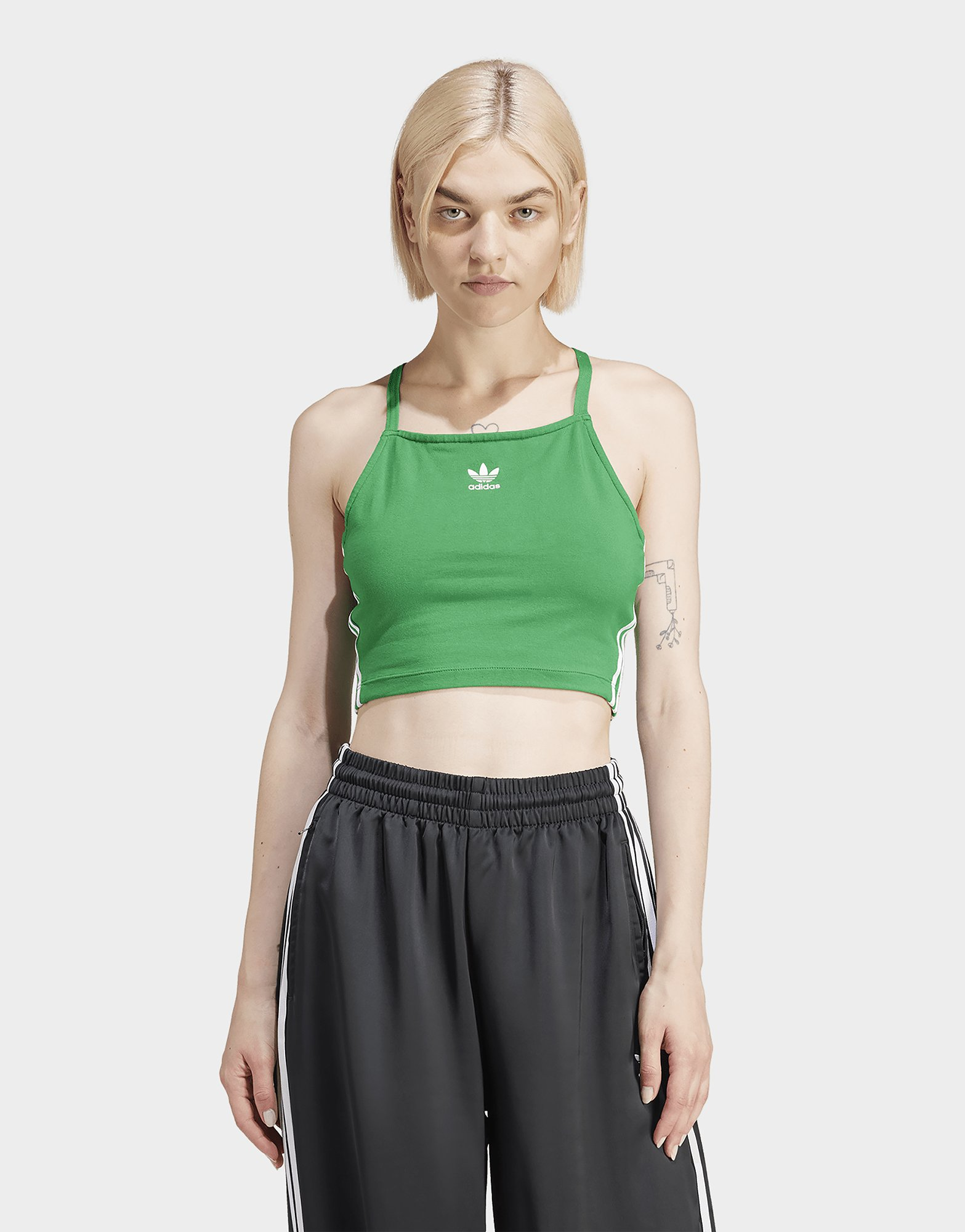 adidas Originals Crop top Adicolor 3 bandes