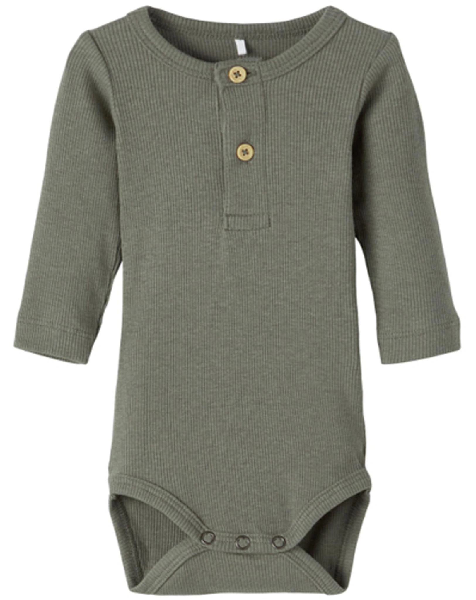 Langarmbody NBMKAB in dusty olive