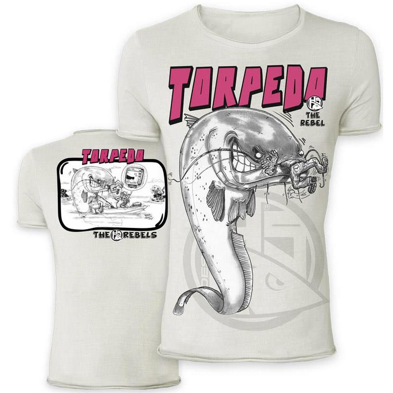 Tee Shirt Manches Courtes Homme Hot Spot Design Torpedo