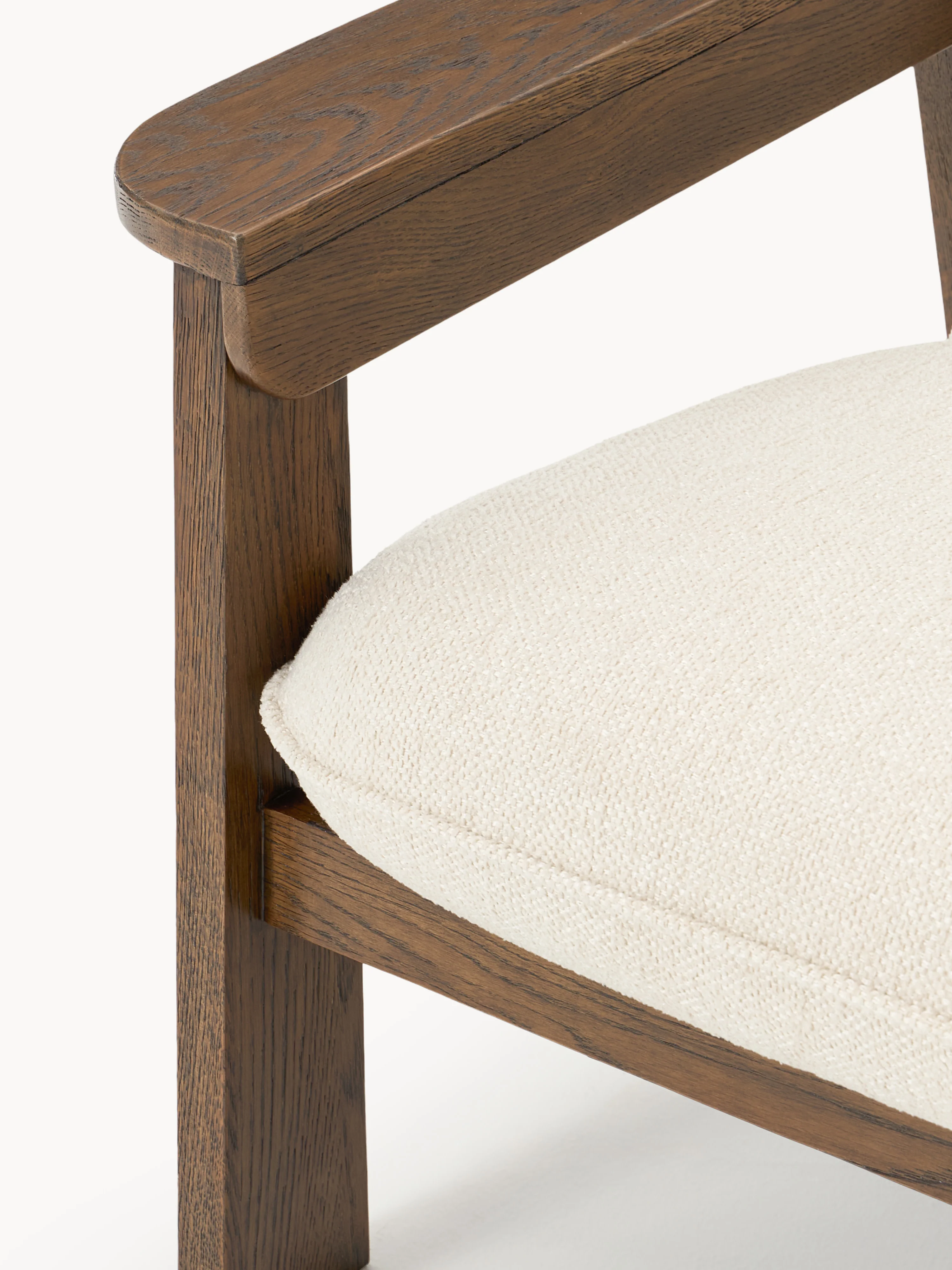 Loungefauteuil Steve van eikenhout