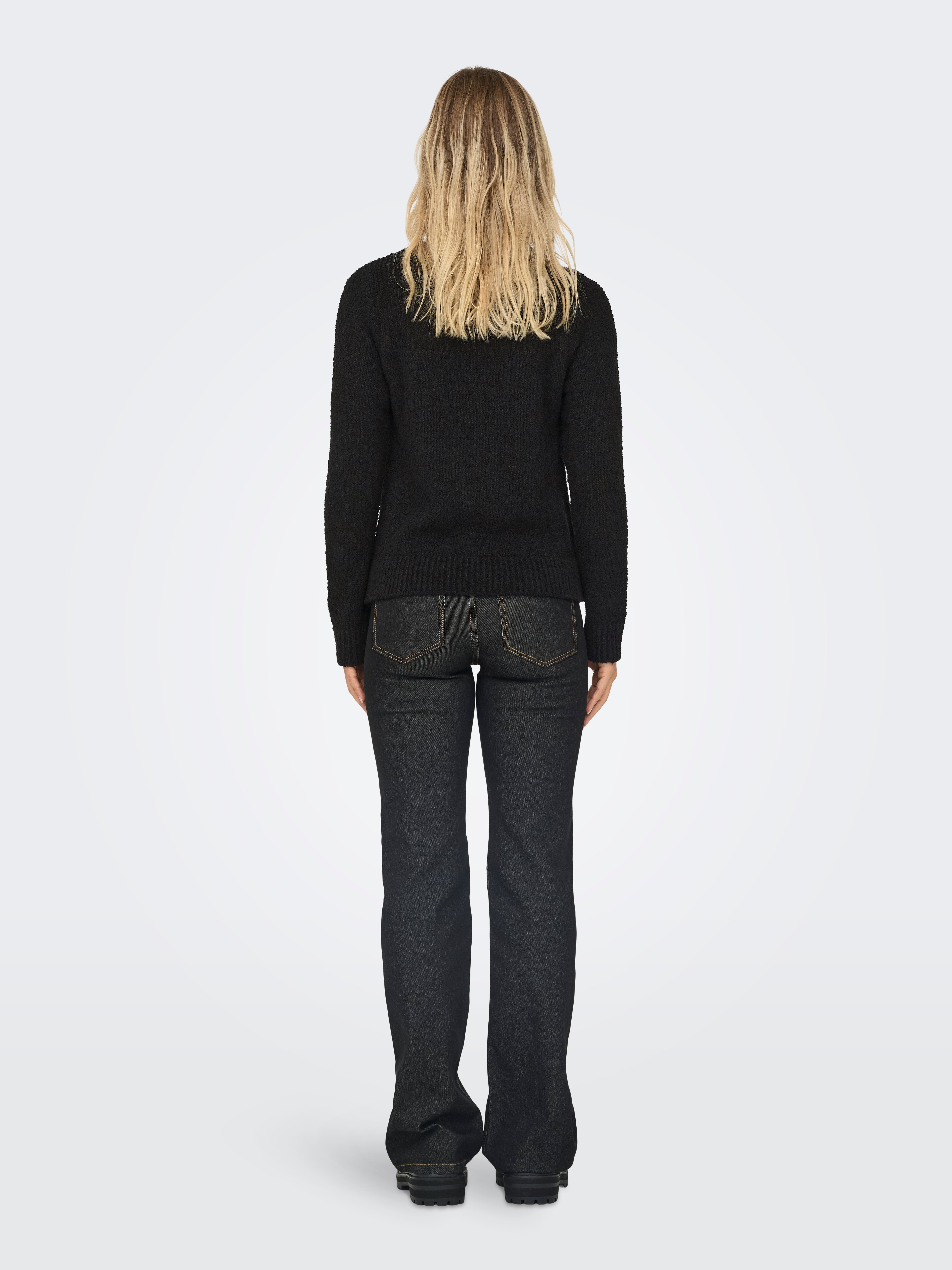 ONLEMIRA Strickpullover Black