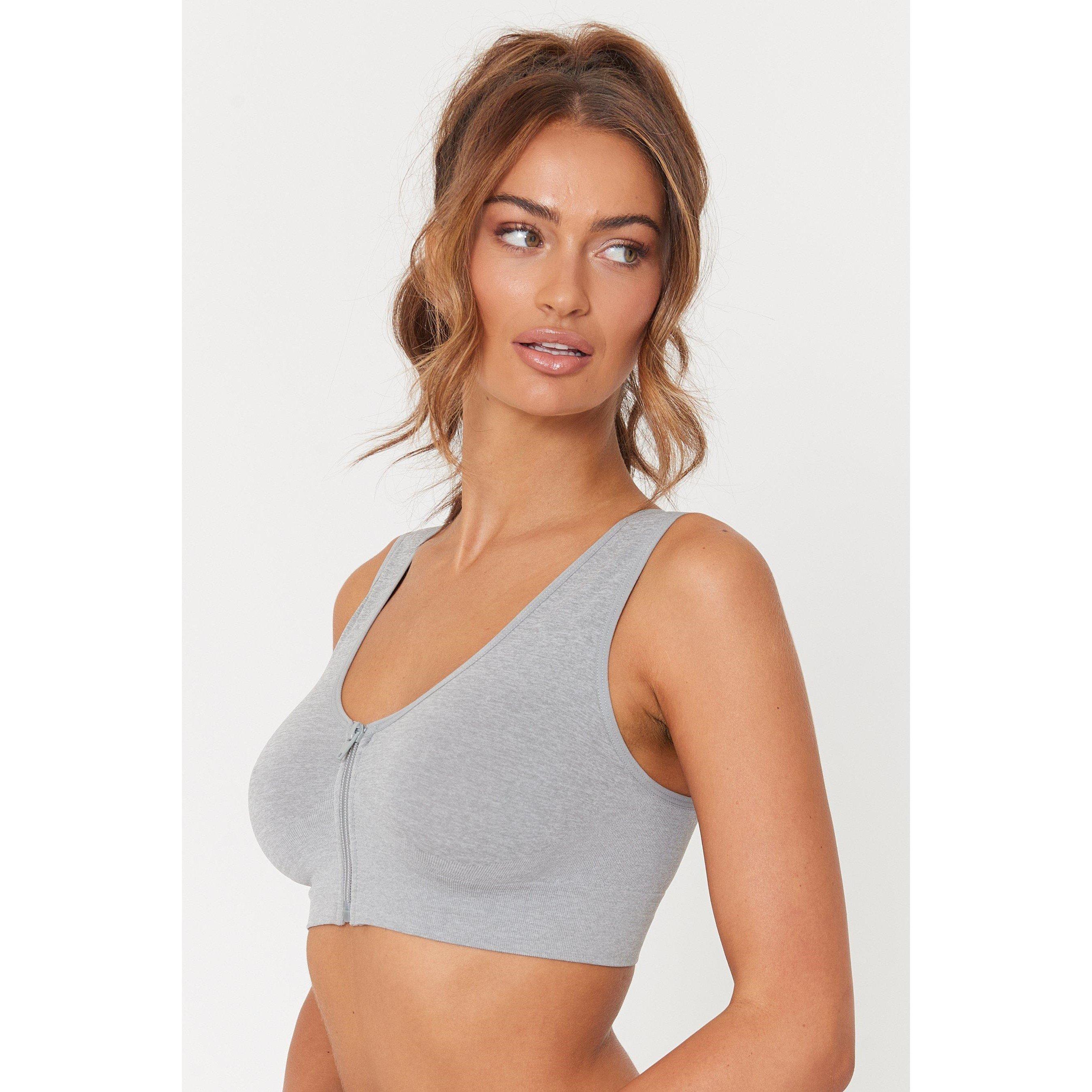 Be You 2 2 Pack Comfort Seam Free Zip Bra