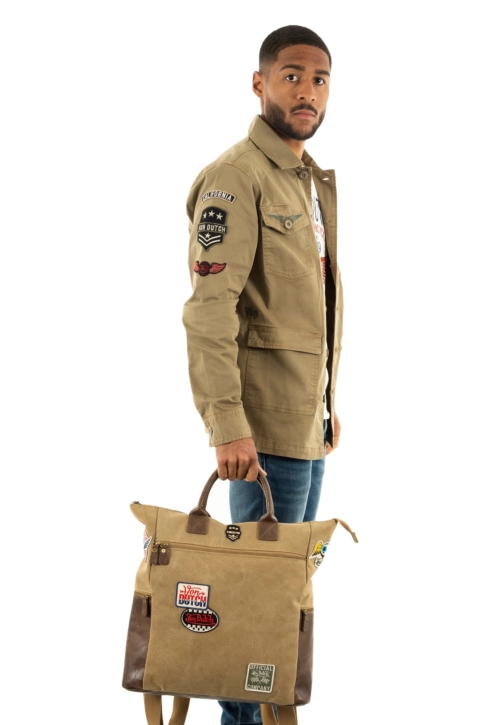Sacs à dos von dutch konor taupe