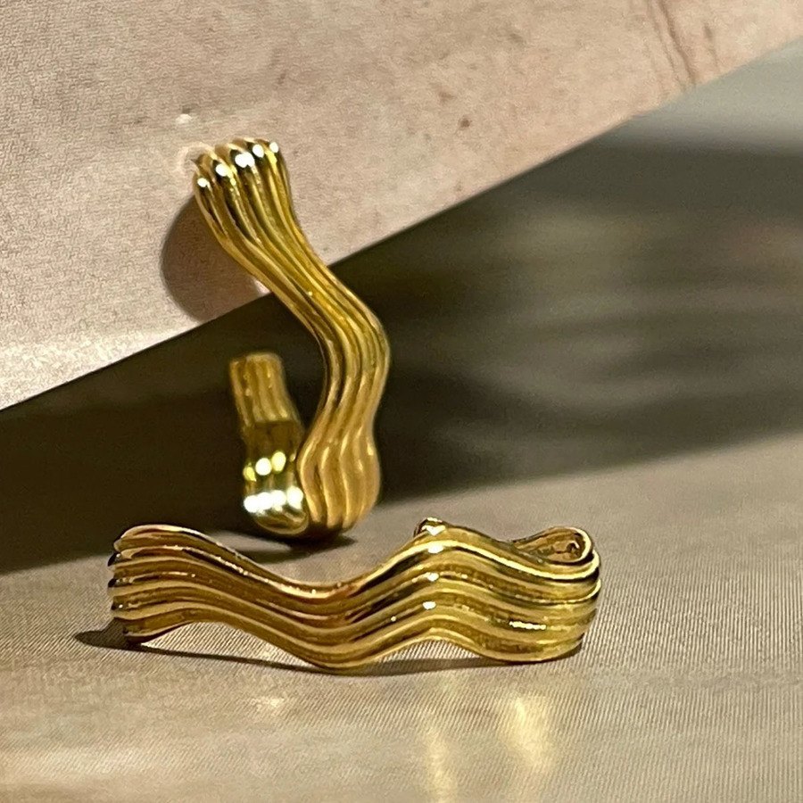 Sistie Silke X Sistie Earring Gold Plated