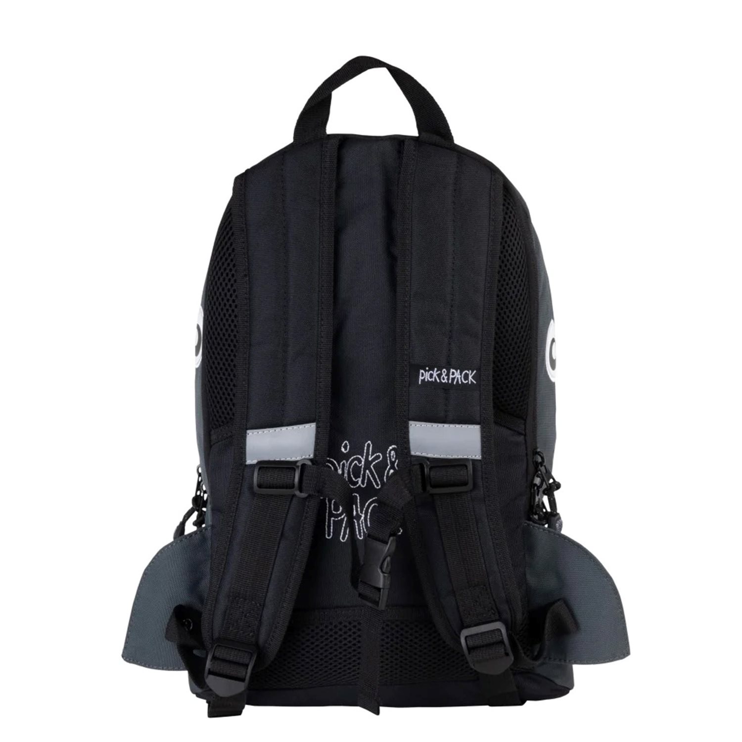 Pick & Pack Shark Shape Backpack M anthracite